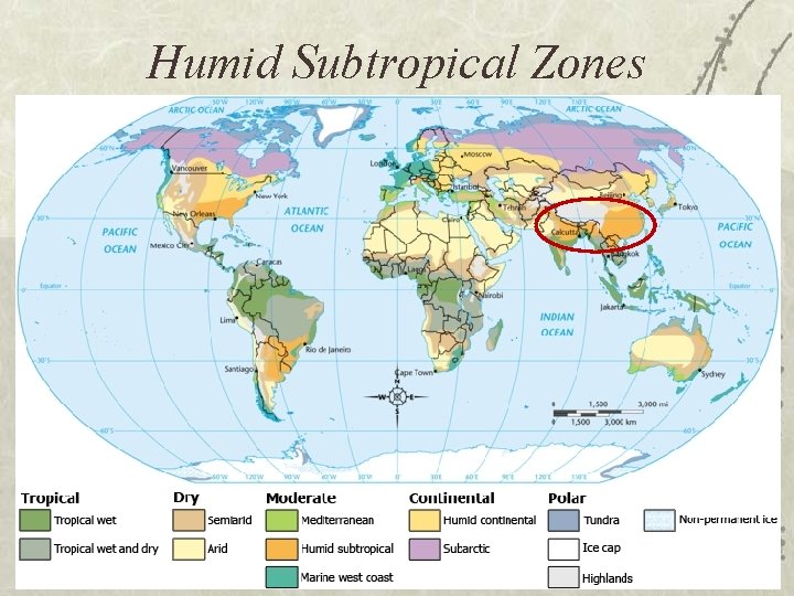 Humid Subtropical Zones 