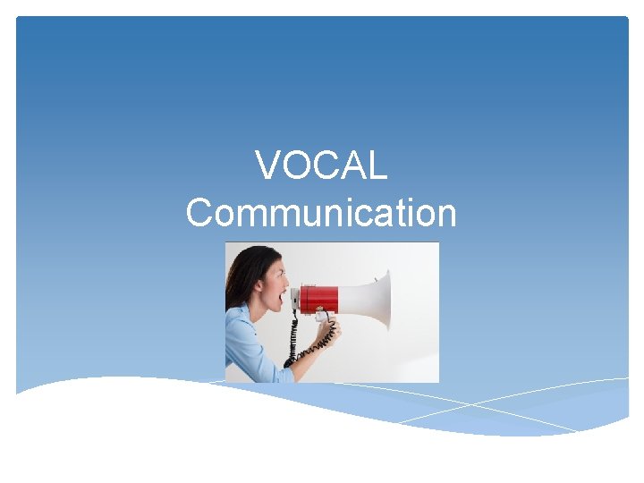 VOCAL Communication 