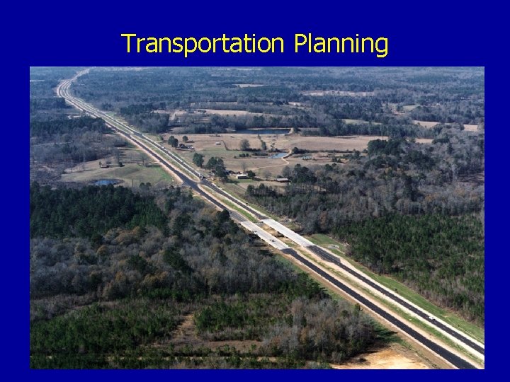 Transportation Planning 