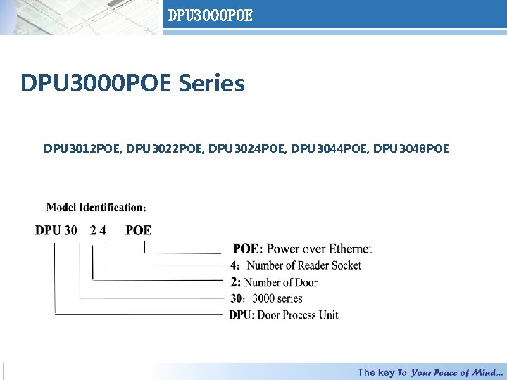 DPU 3000 POE Series DPU 3012 POE, DPU 3024 POE, DPU 3048 POE 