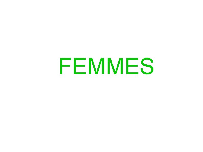 FEMMES 