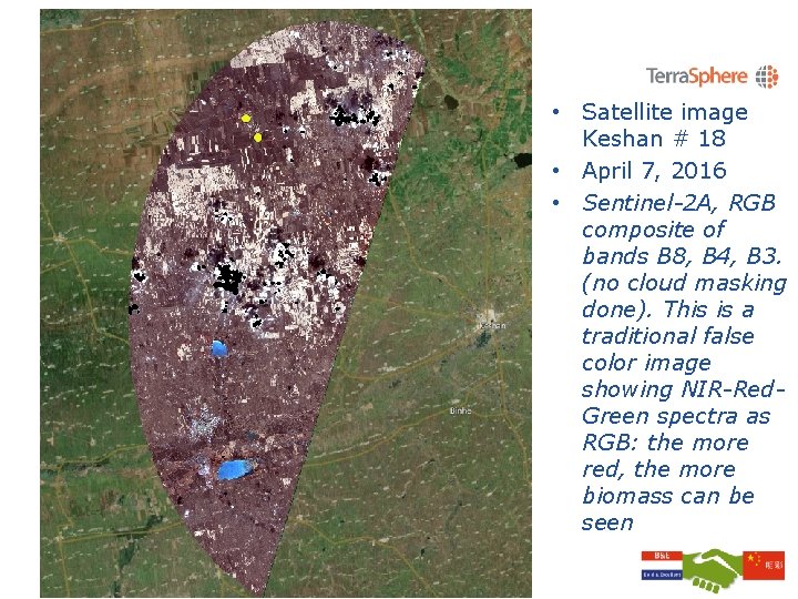  • Satellite image Keshan # 18 • April 7, 2016 • Sentinel-2 A,