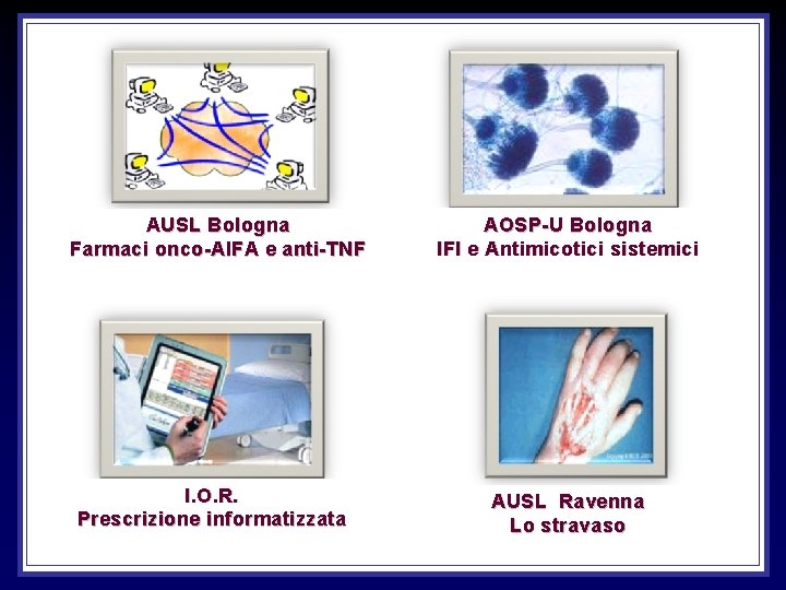 AUSL Bologna Farmaci onco-AIFA e anti-TNF I. O. R. Prescrizione informatizzata AOSP-U Bologna IFI