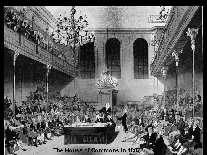 The House of Commons in 1807 