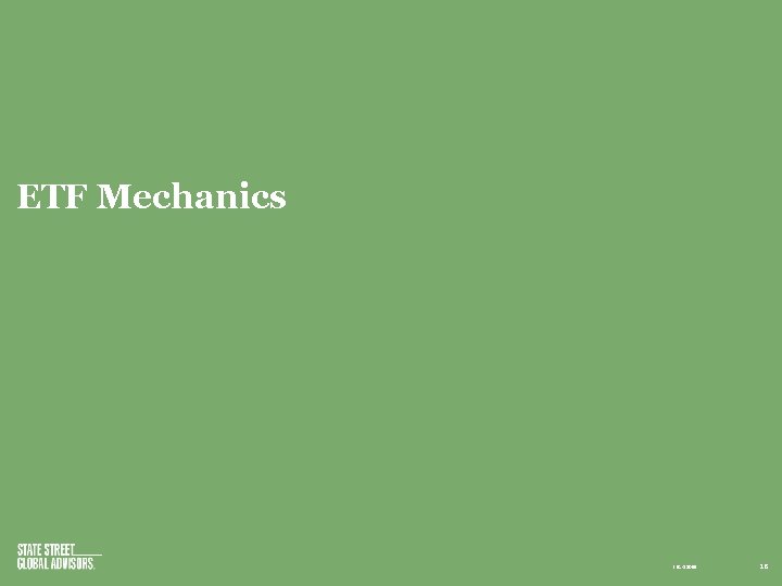 ETF Mechanics IBG-18055 18 