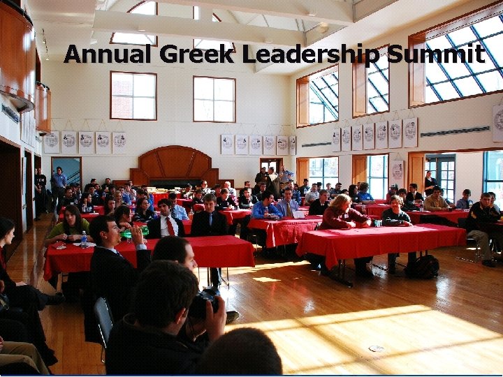 Annual Greek Leadership Summit 