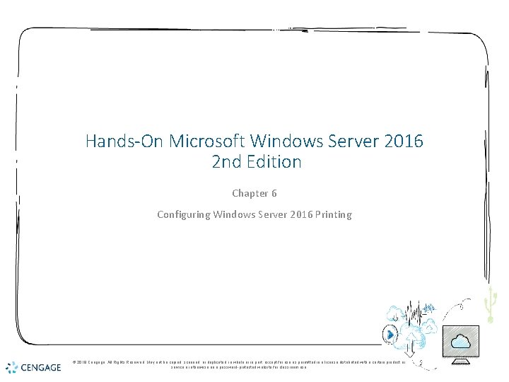 Hands-On Microsoft Windows Server 2016 2 nd Edition Chapter 6 Configuring Windows Server 2016