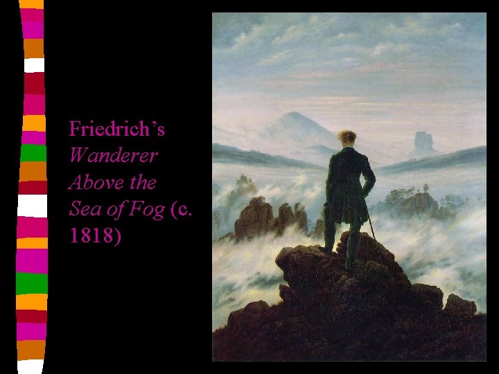 Friedrich’s Wanderer Above the Sea of Fog (c. 1818) 