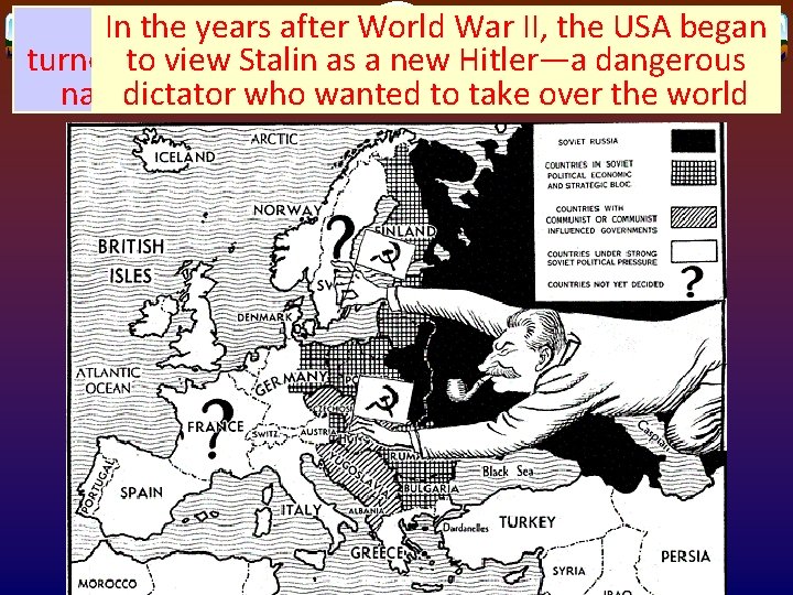As Inathe result, years. Eastern after World European War nations II, the USA began
