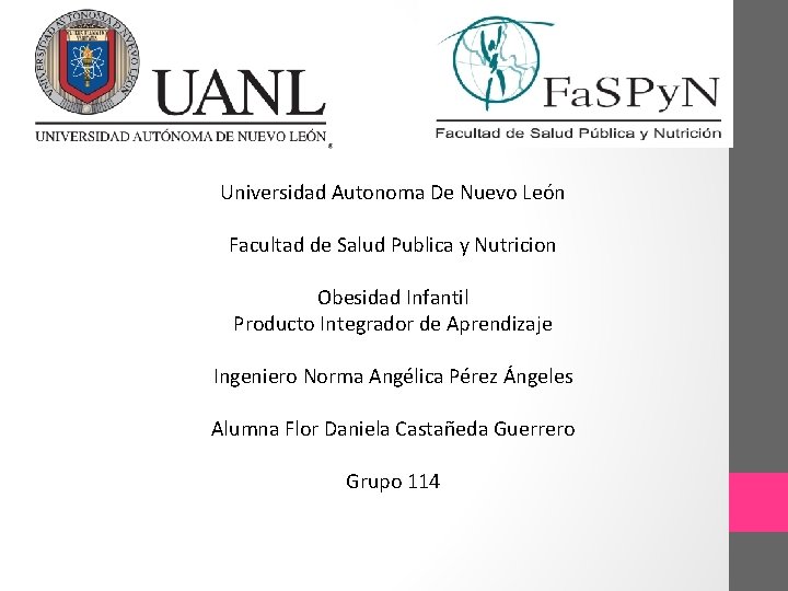Universidad Autonoma De Nuevo Len Facultad de Salud