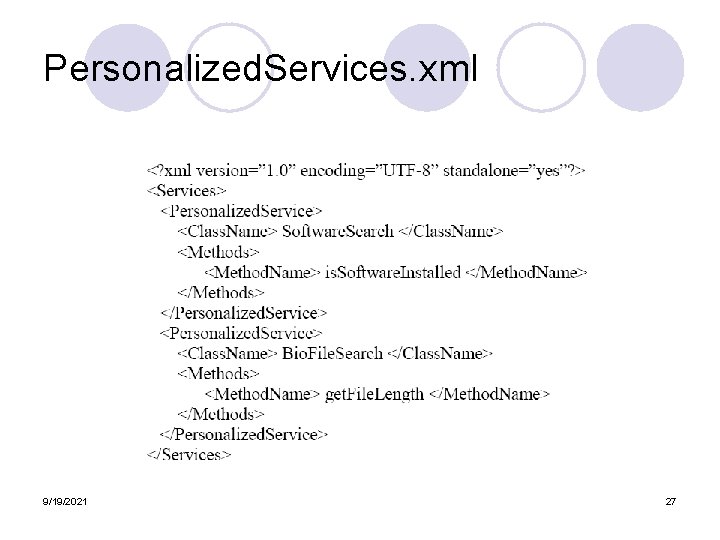 Personalized. Services. xml 9/19/2021 27 Personalized. Services. xml 9/19/2021 27