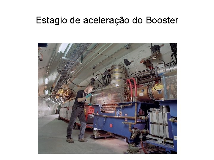 Estagio de aceleração do Booster 