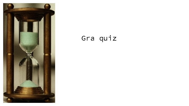 Gra quiz 