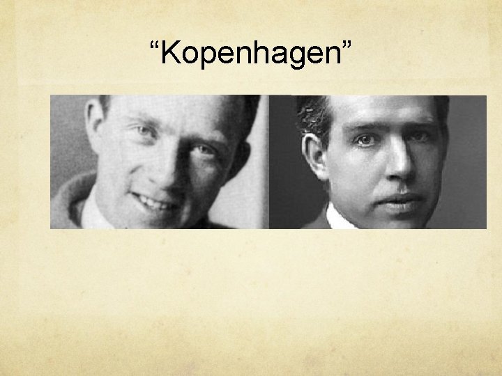 “Kopenhagen” 