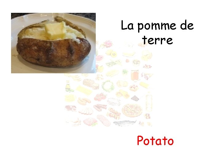 La pomme de terre Potato 