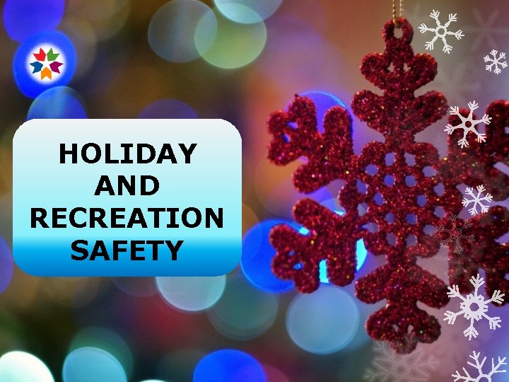 HOLIDAY AND RECREATION SAFETY 