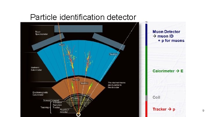 Particle identification detector 9 