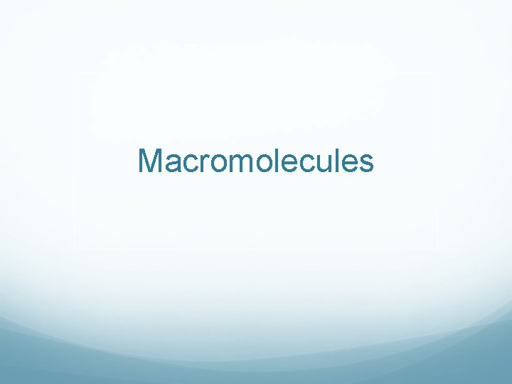 Macromolecules 