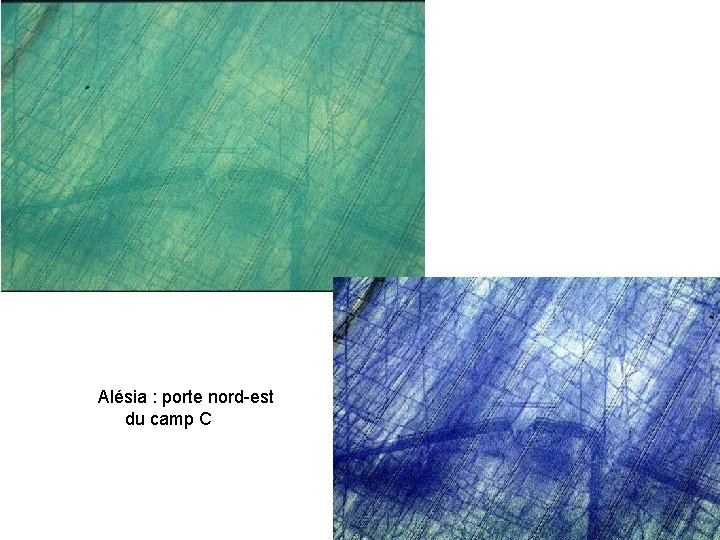 Alésia : porte nord-est du camp C 