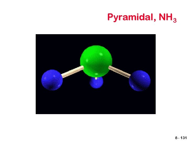 Pyramidal, NH 3 8 - 131 