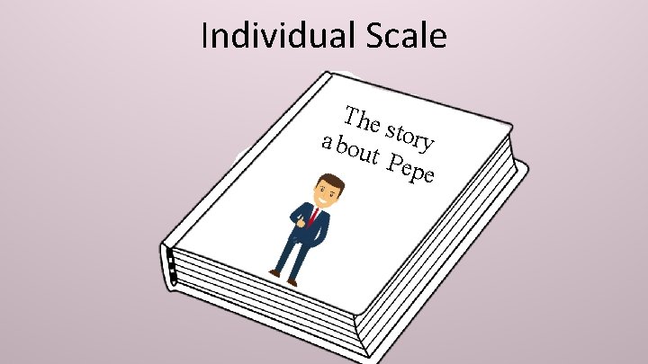 Individual Scale The a bou story t Pe pe 