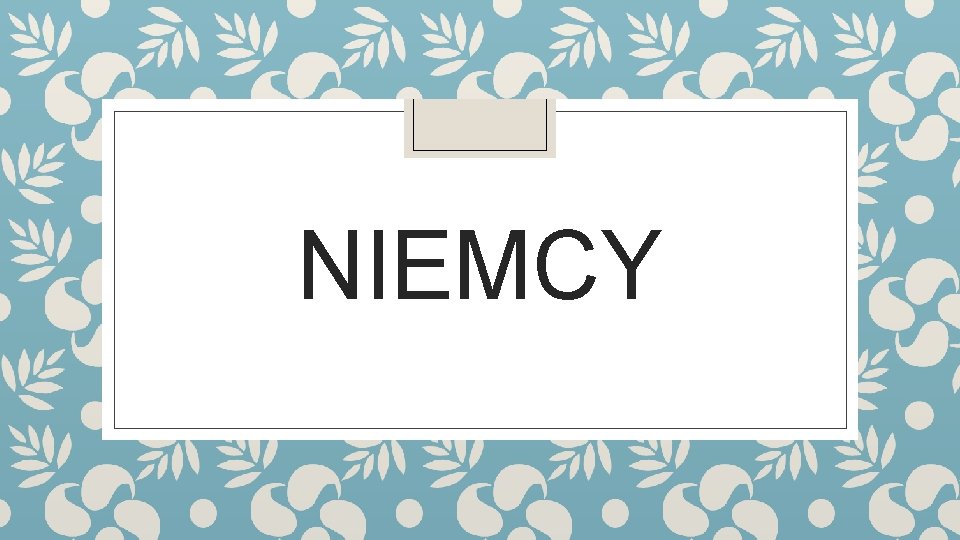 NIEMCY 