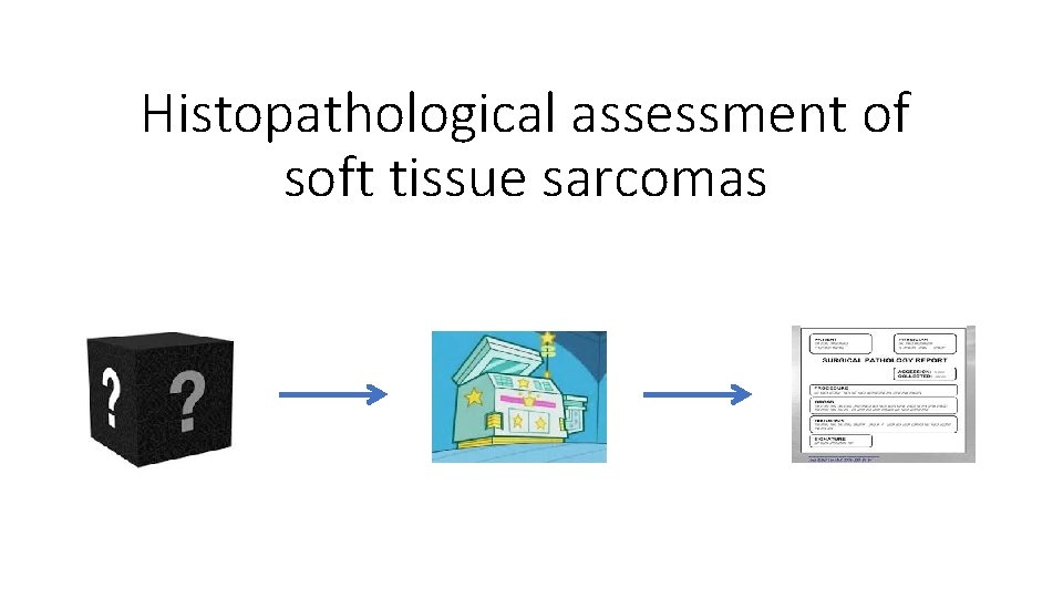 Histopathological assessment of soft tissue sarcomas 