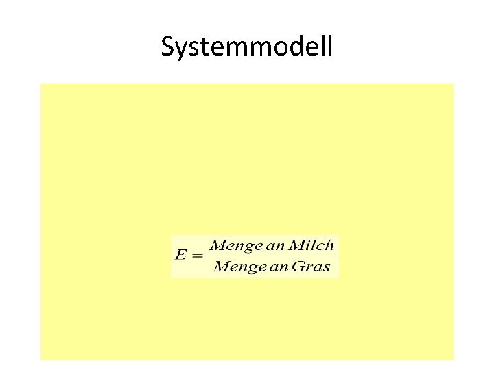 Systemmodell 
