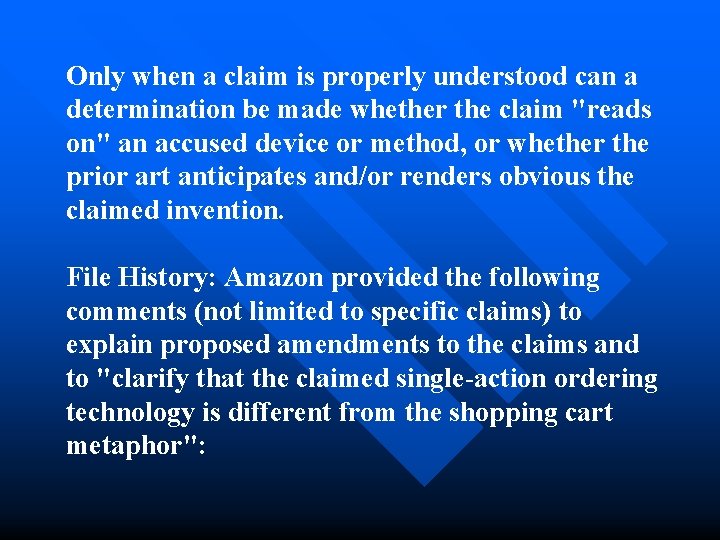 Only when a claim is properly understood can a determination be made whether the