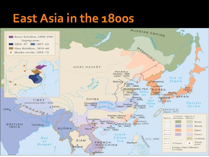 East Asia in the 1800 s Copyright © 2006 The Mc. Graw-Hill Companies Inc.