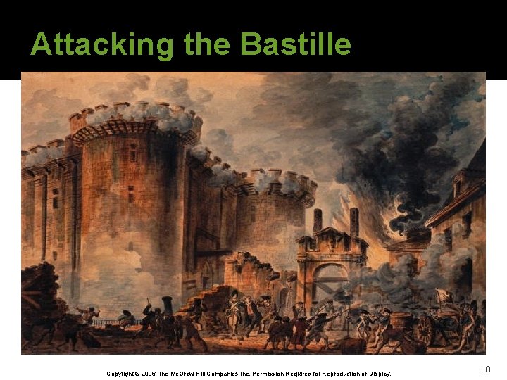 Attacking the Bastille Copyright © 2006 The Mc. Graw-Hill Companies Inc. Permission Required for