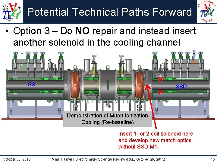 Potential Technical Paths Forward • Option 3 – Do NO repair and instead insert