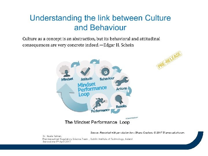 Dr. Nuala Calnan, Pharmaceutical Regulatory Science Team , Dublin Institute of Technology, Ireland Barocelona