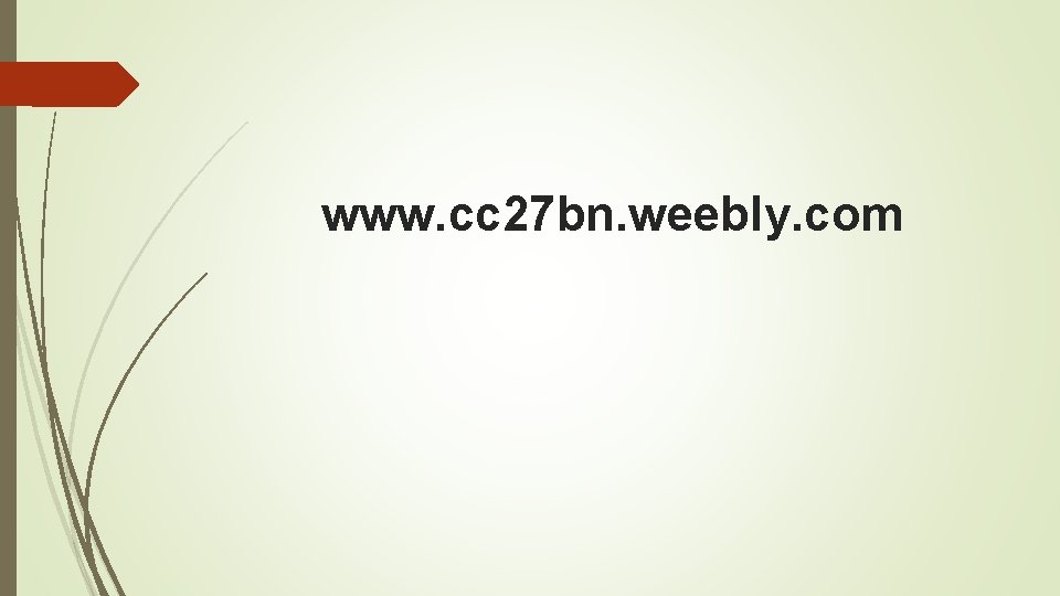 www. cc 27 bn. weebly. com www. cc 27 bn. weebly. com