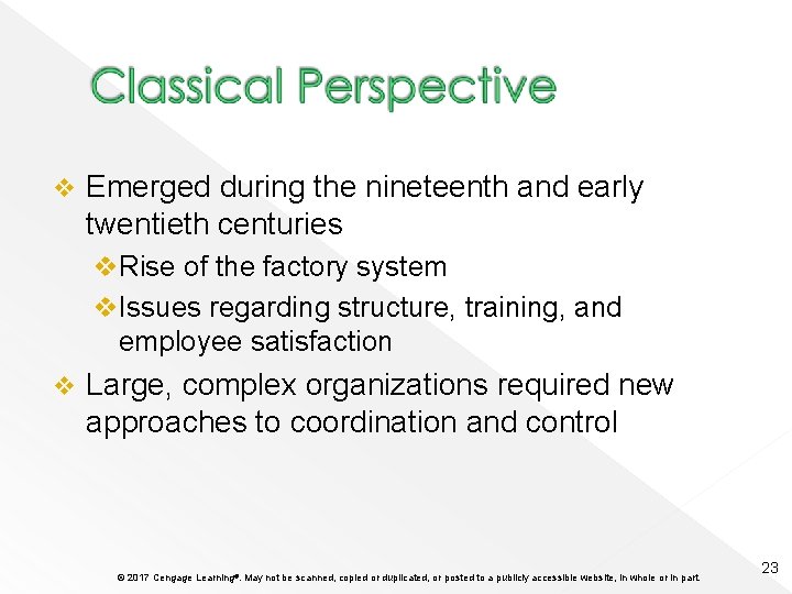 v Emerged during the nineteenth and early twentieth centuries v. Rise of the factory