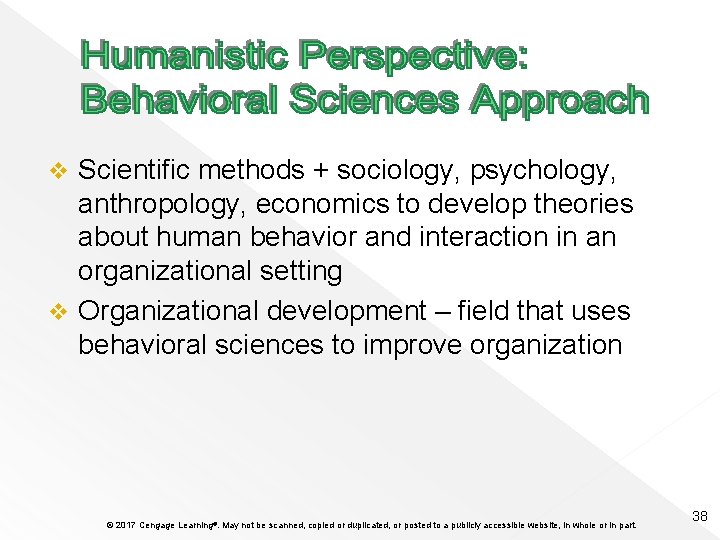 Scientific methods + sociology, psychology, anthropology, economics to develop theories about human behavior and