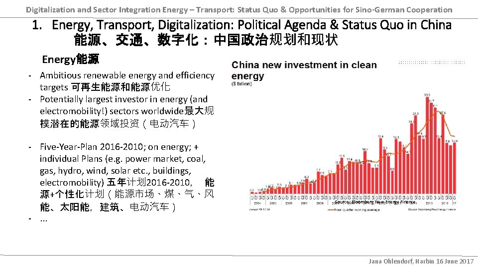 Digitalization and Sector Integration Energy – Transport: Status Quo & Opportunities for Sino-German Cooperation