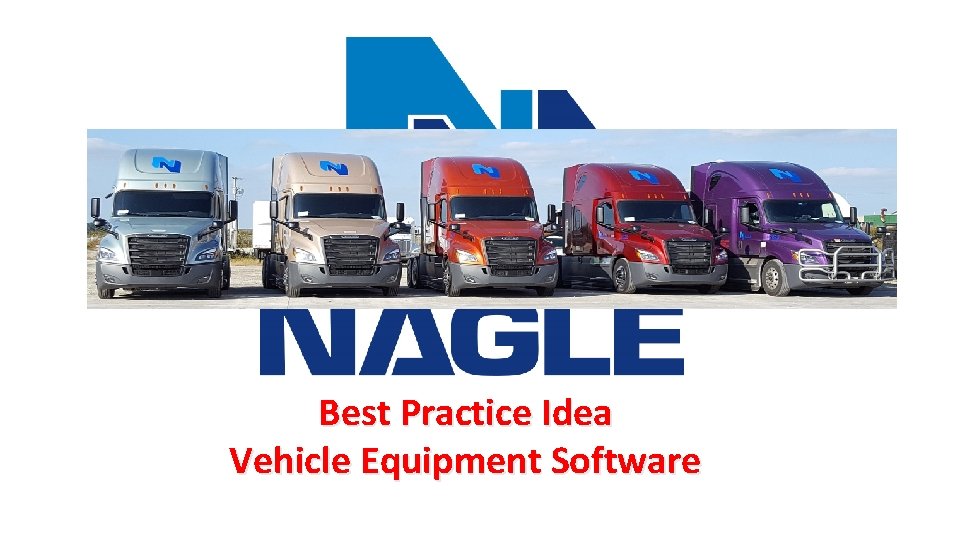 Best Practice Idea Vehicle Equipment Software 