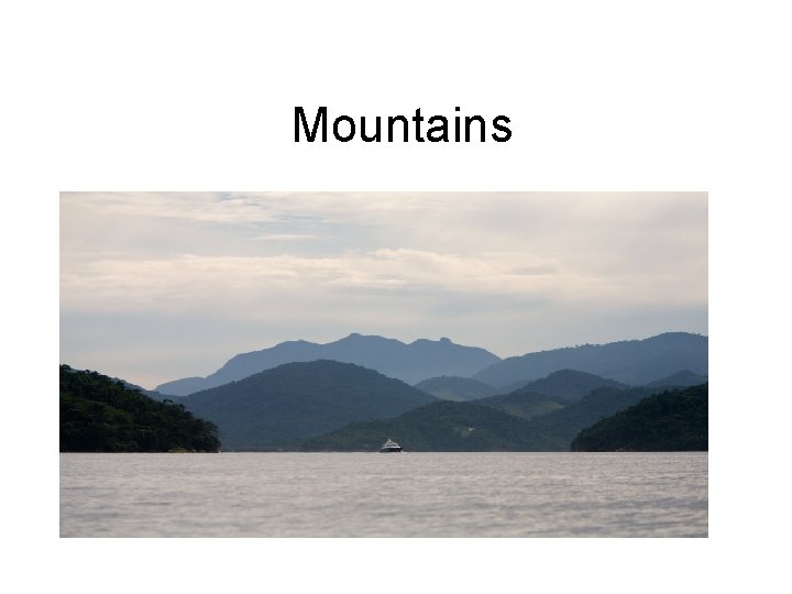 Mountains 