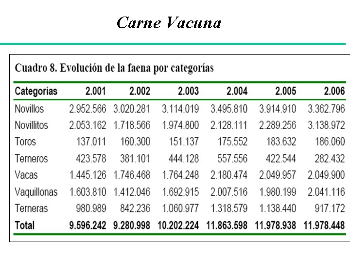 Carne Vacuna 