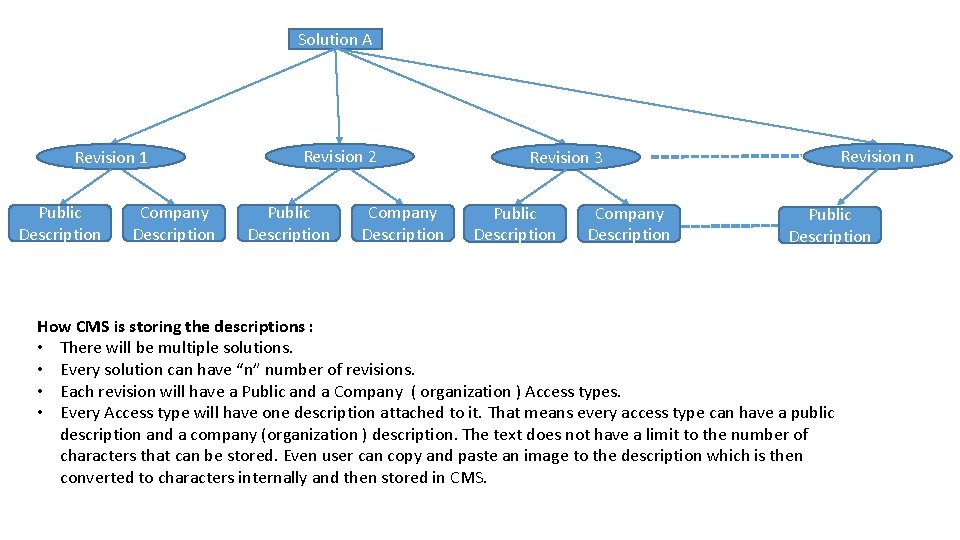 Solution A Revision 1 Public Description Company Description Revision 2 Public Description Company Description