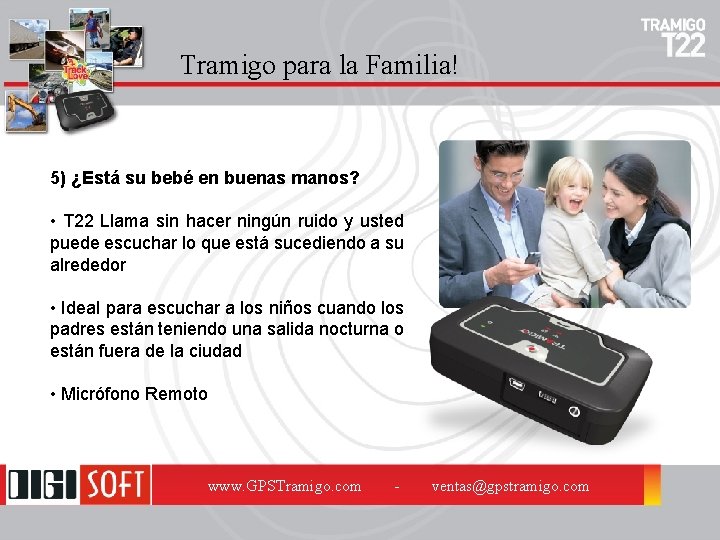 Tramigo para la Familia! 5) ¿Está su bebé en buenas manos? • T 22