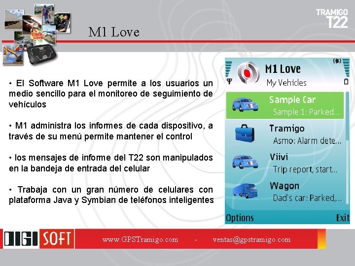 M 1 Love • El Software M 1 Love permite a los usuarios un