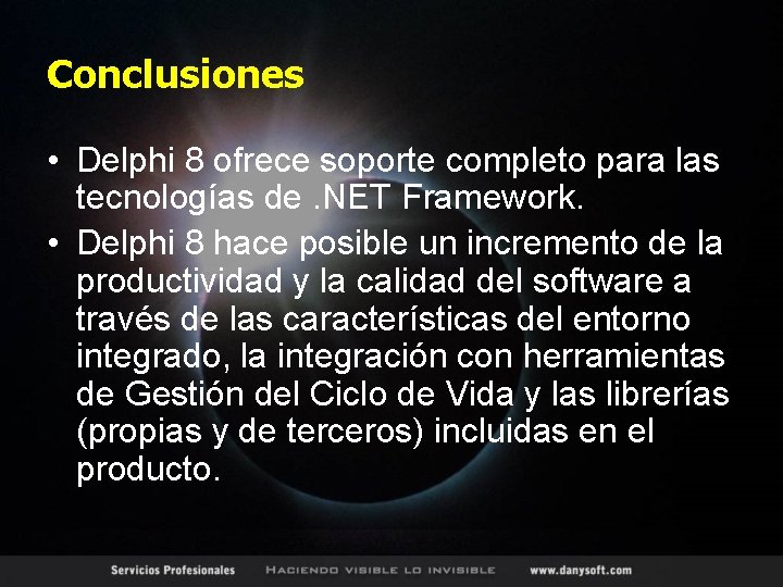 Delphi 8 para Microsoft NET Framework Desarrollo de