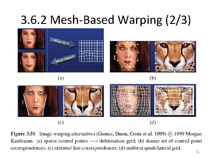 3. 6. 2 Mesh-Based Warping (2/3) 42 