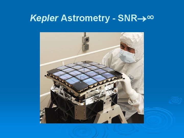 Kepler Astrometry - SNR ∞ 