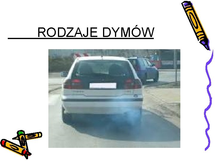 RODZAJE DYMÓW 