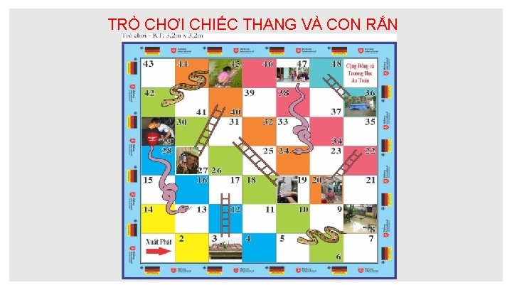 TRÒ CHƠI CHIẾC THANG VÀ CON RẮN 