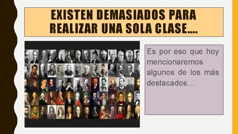 EXISTEN DEMASIADOS PARA REALIZAR UNA SOLA CLASE…. Es por eso que hoy mencionaremos algunos