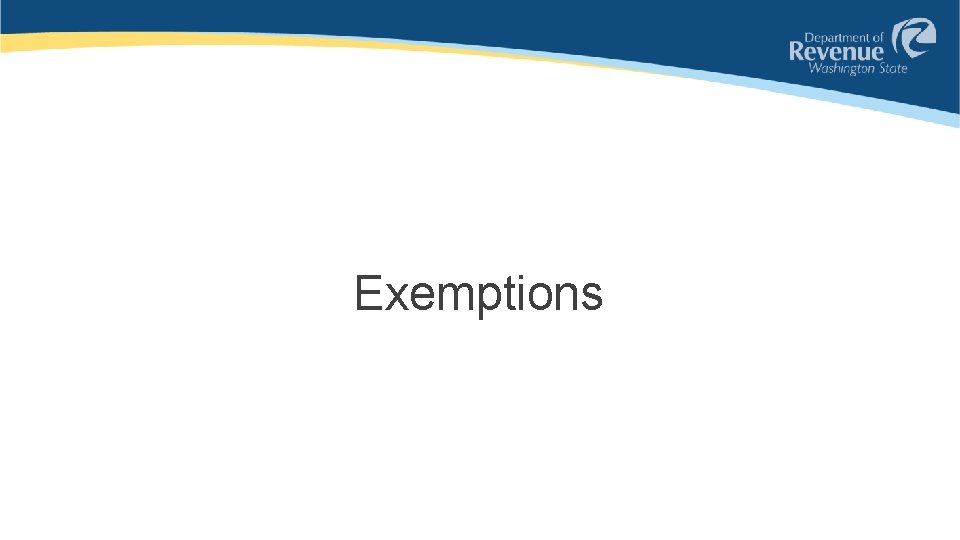 Exemptions 